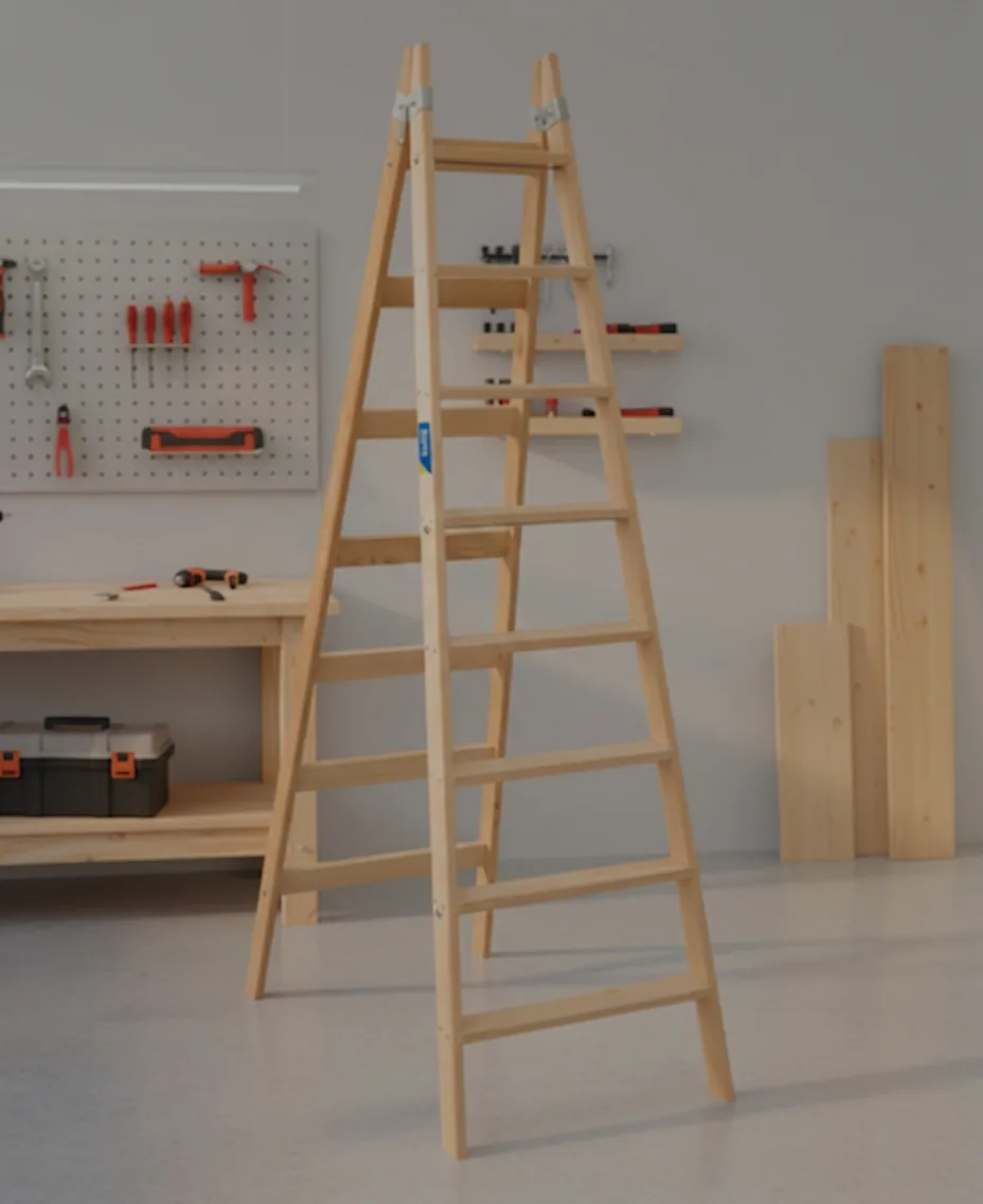 Escaleras de madera